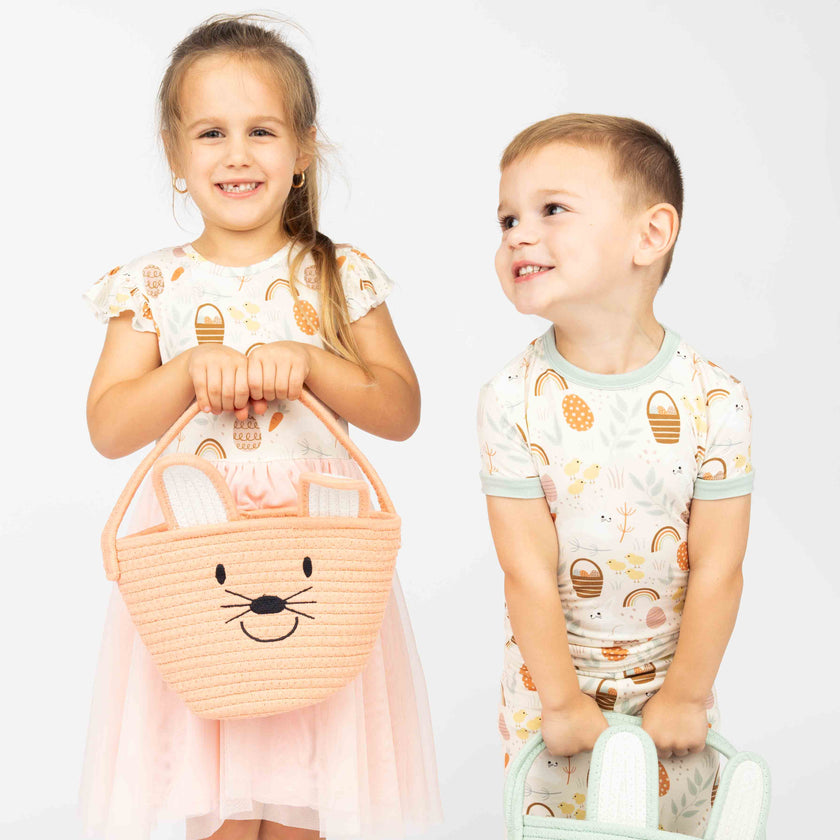 Kids Easter Pajamas- Bamboo Easter Pajamas
