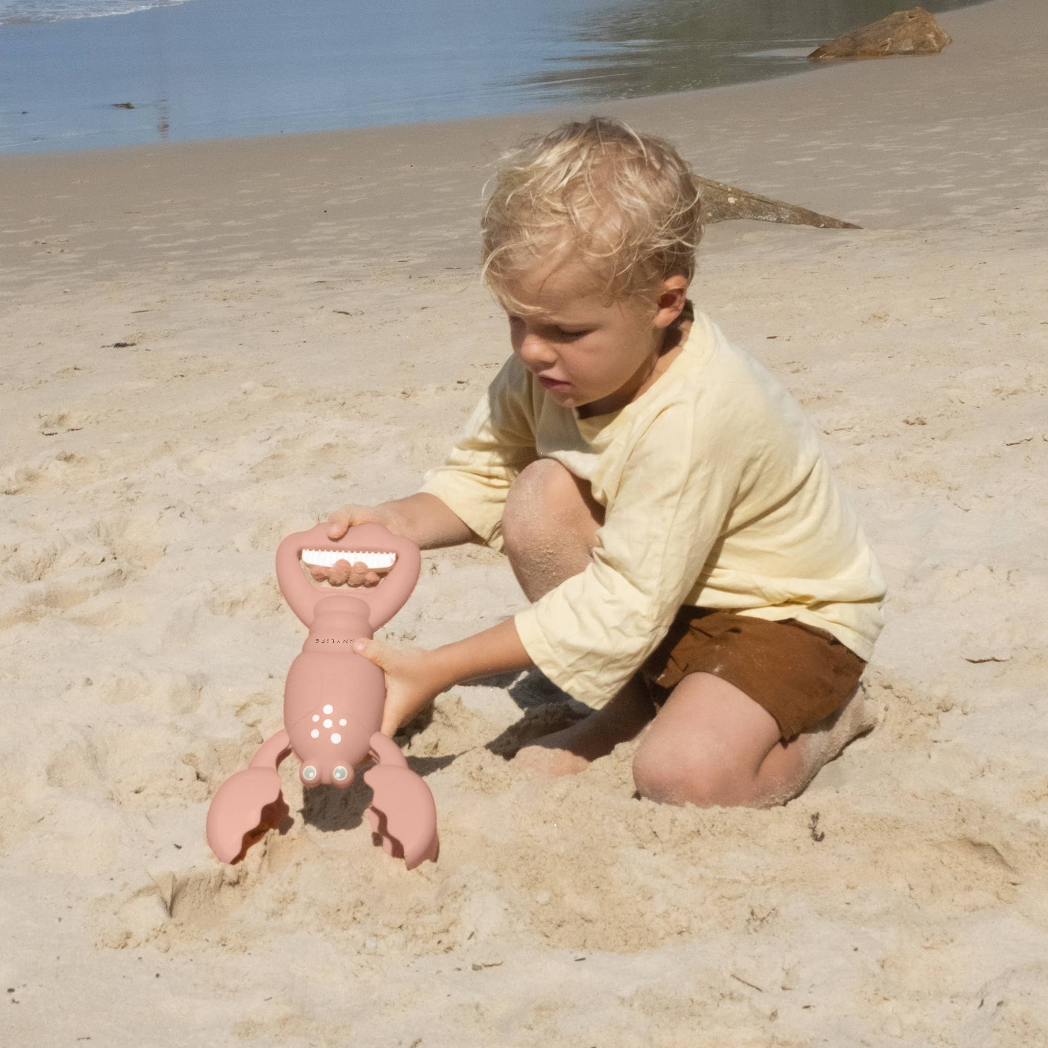 Sand Scoop Toy Lobster Claws Coral
