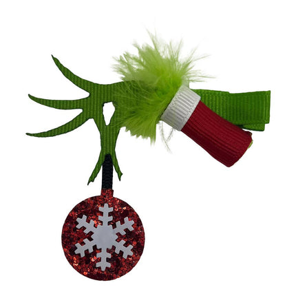 Grinch Hand Bow