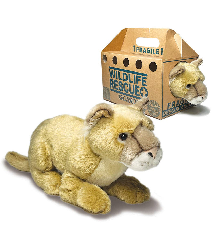 Rescue Panther Plush Stuffed Animal