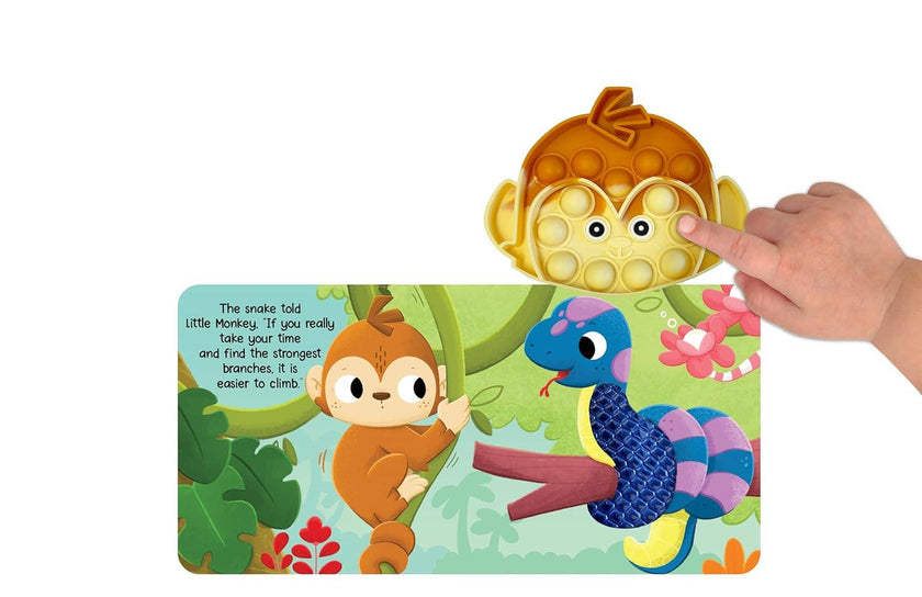 Little Monkey - Your Sensory Fidget Friend Board Book