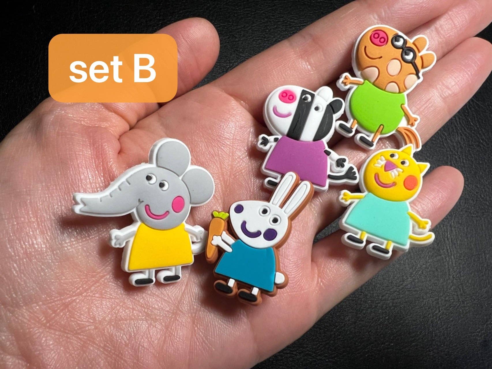 Peppa Pig Shoe Charms