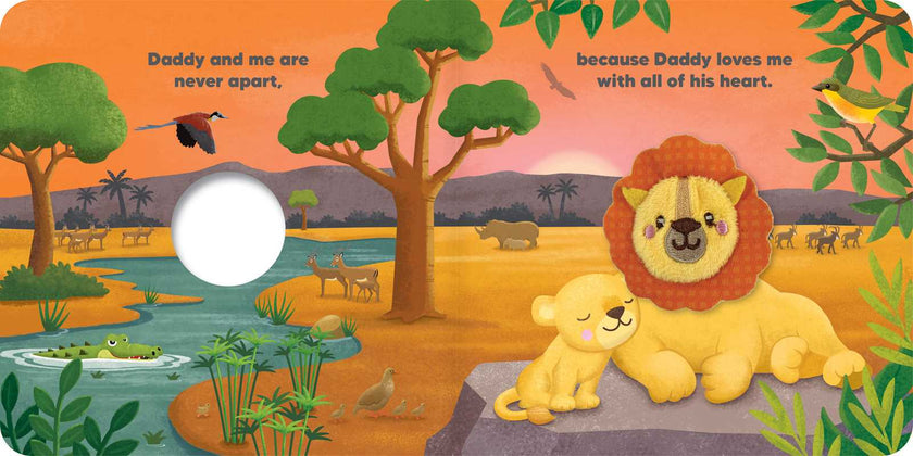 Daddy & Me: Finger Puppet Board Book