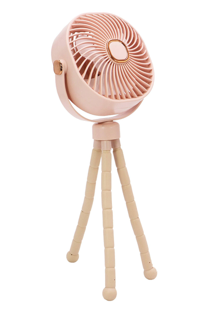 Matte Pastel Led Flexible Leg Electric Fan - Assorted