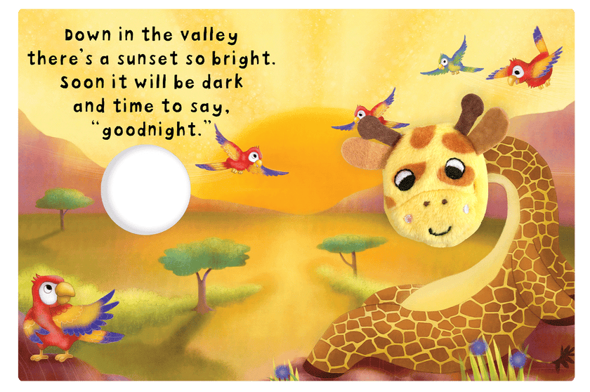 Little Giraffe Finger Puppet Book