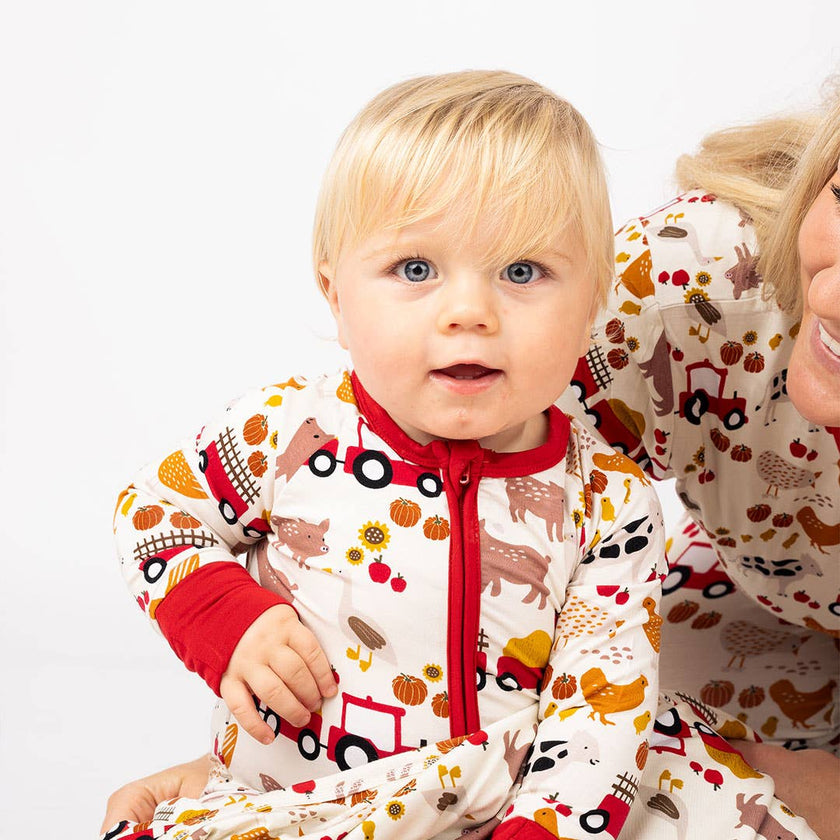 Farm Friends Bamboo Pajamas Baby Pajamas Baby Clothes