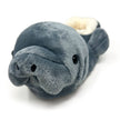 Manatee Splash | Kid's Funny Animal Plush Non-Slip Slippers