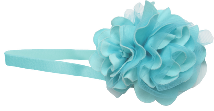 Blue Tint Rose Headband