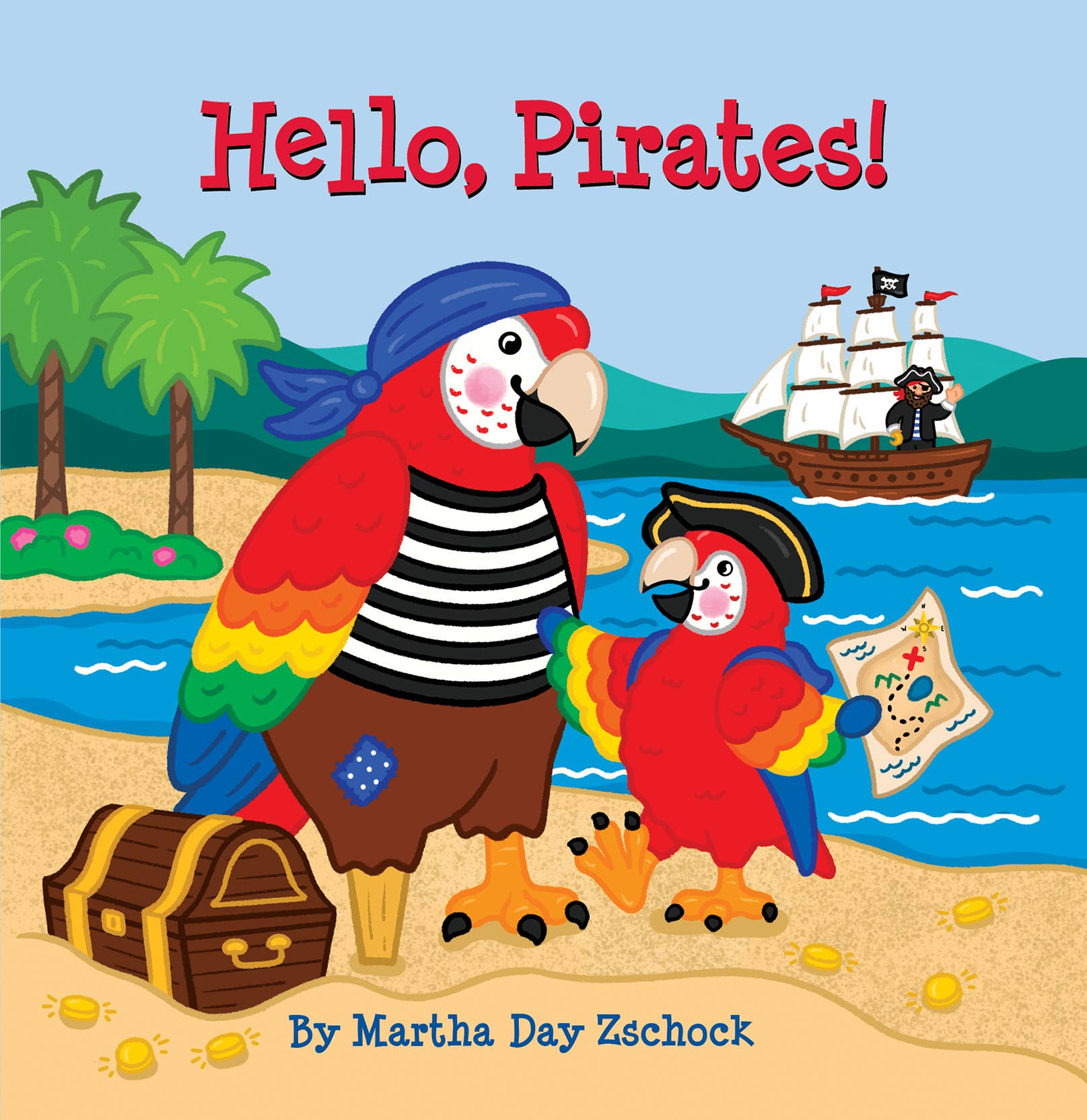 Hello, Pirates! Board Book