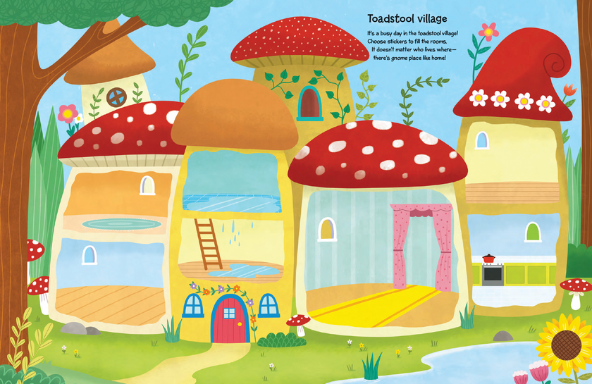 My Sticker World: Magical Creatures Sticker Book