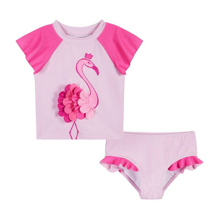 Flamingo Rashguard Set