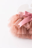 Vintage Pink & Gold Glitter Ruffle Tutu Bloomer