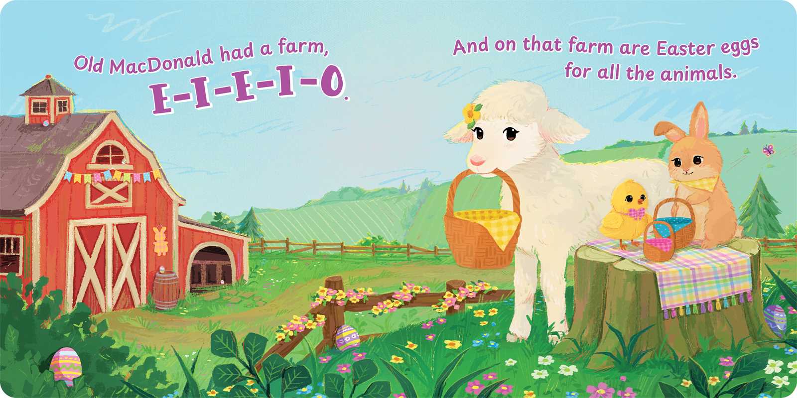 Old MacDonald's Easter Farm Board Book