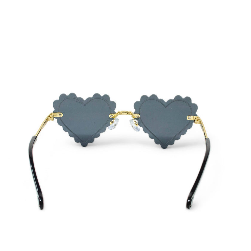 Frameless Heart Sunglasses for Kids