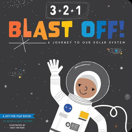 3-2-1 Blast Off!  A Journey to Our Solar System Board Book