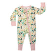 Tropical Blooms Bamboo Convertible Footie Romper