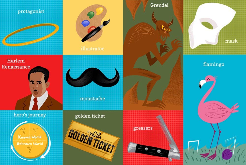 100 First Words for Little Bookworms - Board Book