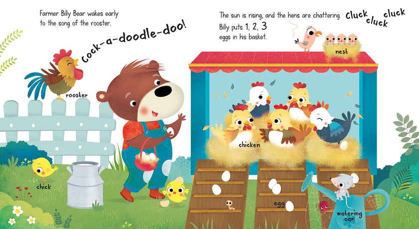 My First Pop-Up On The Farm Board Book