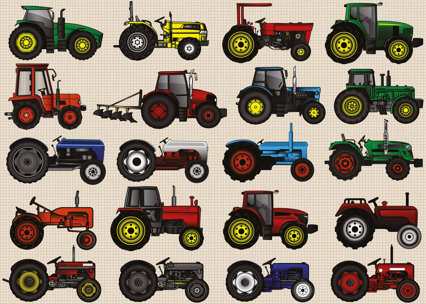 Tractors 1000 Piece Jigsaw