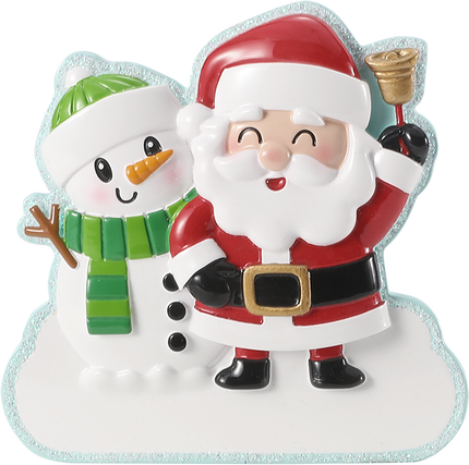 Cute Christmas Characters Personalized Ornament