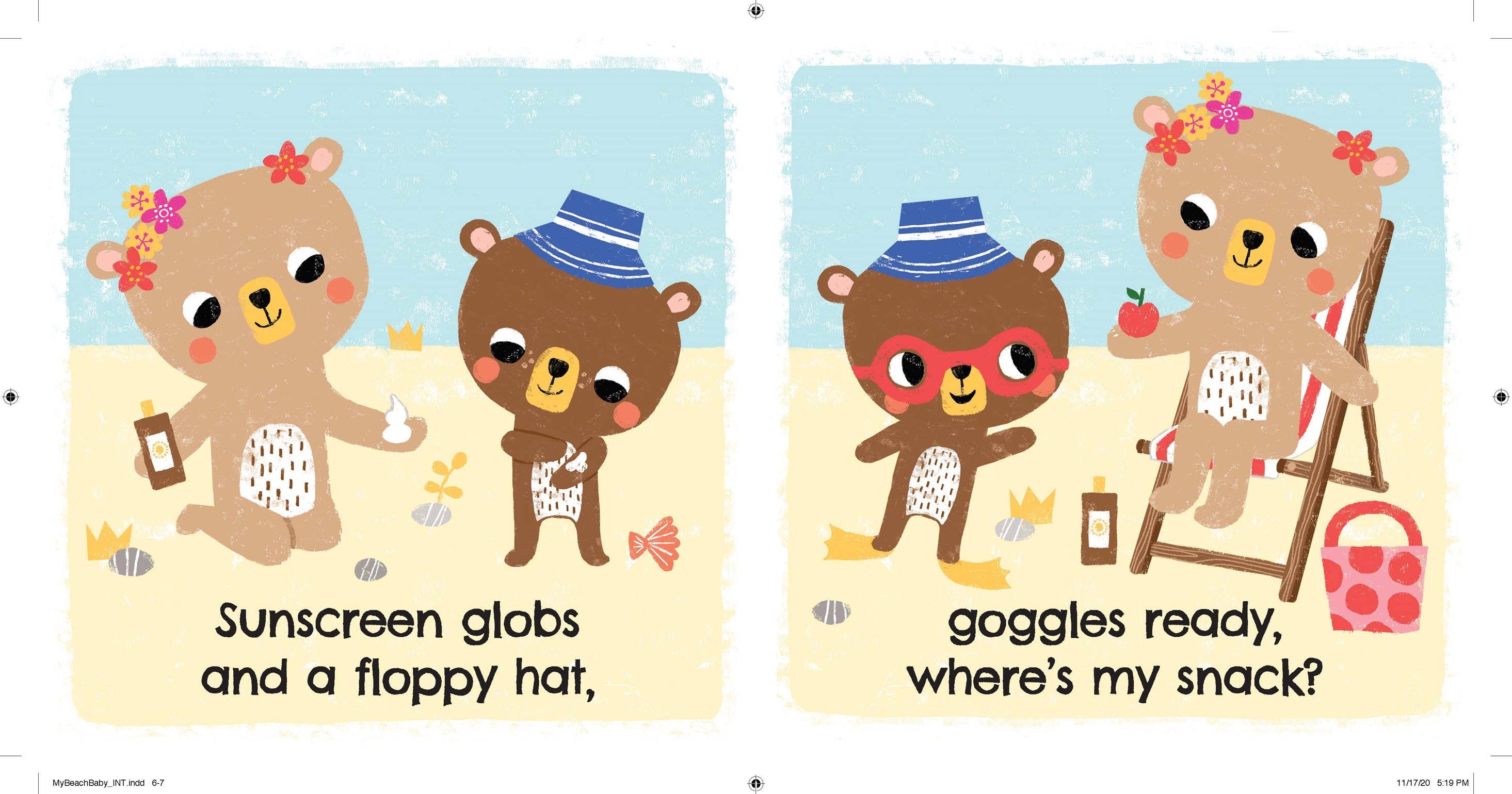 My Beach Baby (board book)