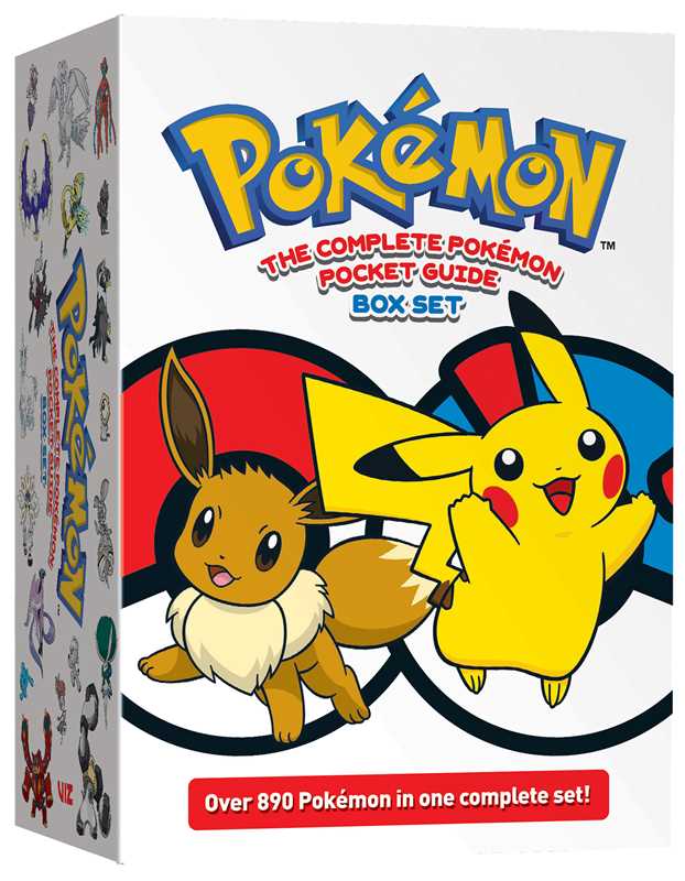 Pokémon: The Complete Pokémon Pocket Guide Box Set Books