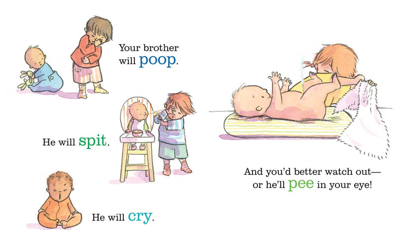 You're Getting a Baby Brother! Board Book