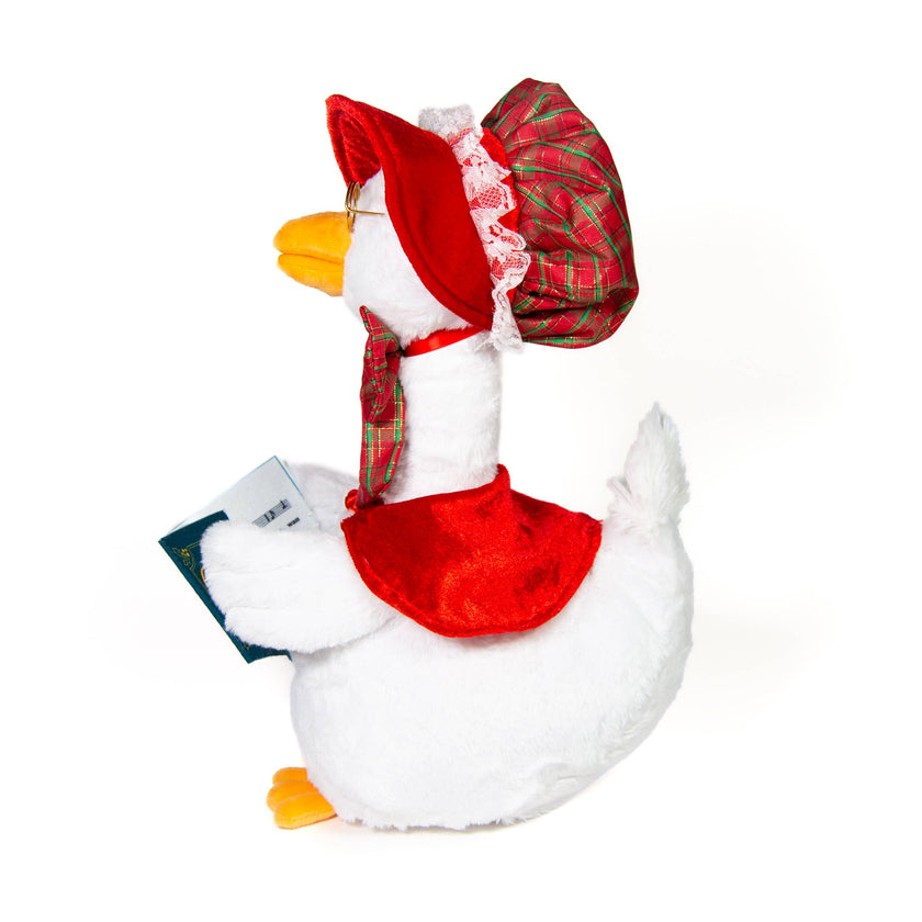 Carolin' Mother Goose (Animated Singing Christmas Plush Toy)