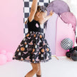 Boo Halloween Short Sleeve Tutu Dress - Girls Clothes - Kids