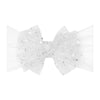 Baby Bling® Tulle FAB® soft nylon headband with tulle bow