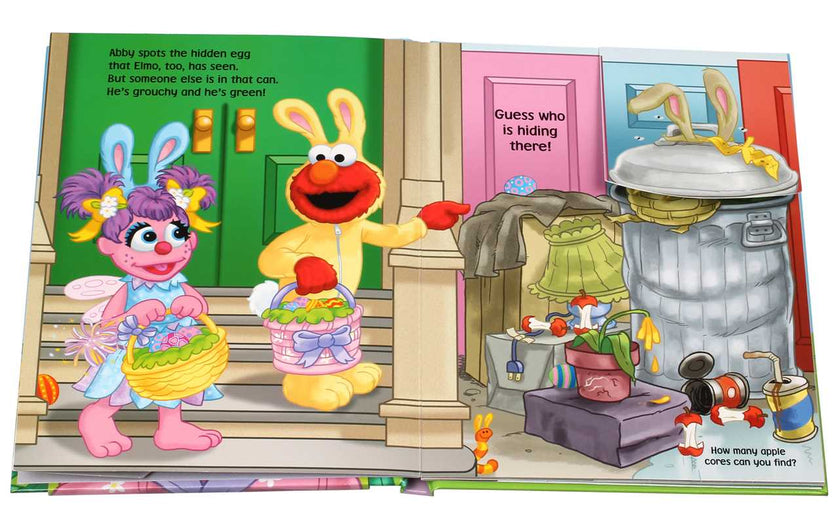 Sesame Street: Guess Who, Easter Elmo! Hardcover Book
