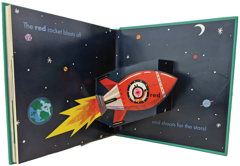 Pop-Up Vehicles: Let's Fly! Board Book