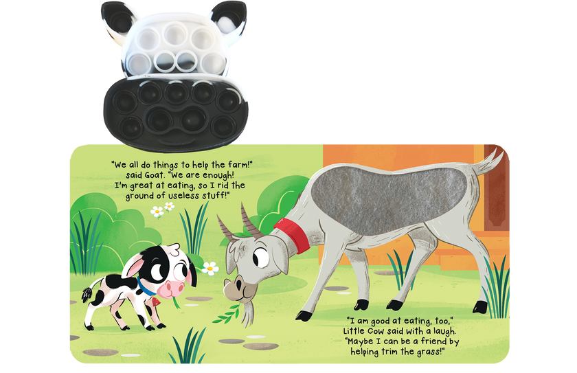 Little Cow - Your Sensory Fidget Friend Board Book