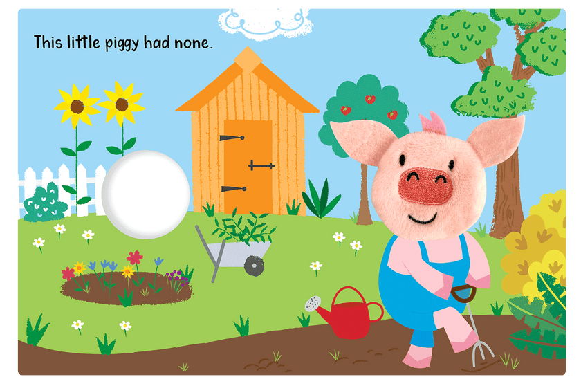 This Little Piggy Finger Puppet Book