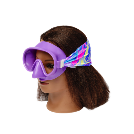 Mask- Pastel Swirl Swim Mask