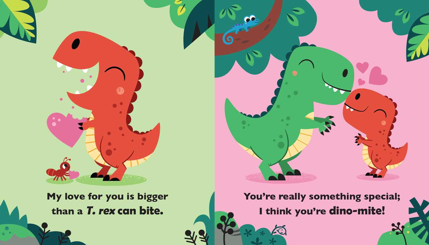 You Make My Heart Saur Board Book