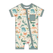 Explore Florida Souvenir Bamboo Baby Shortie Romper Jumpsuit