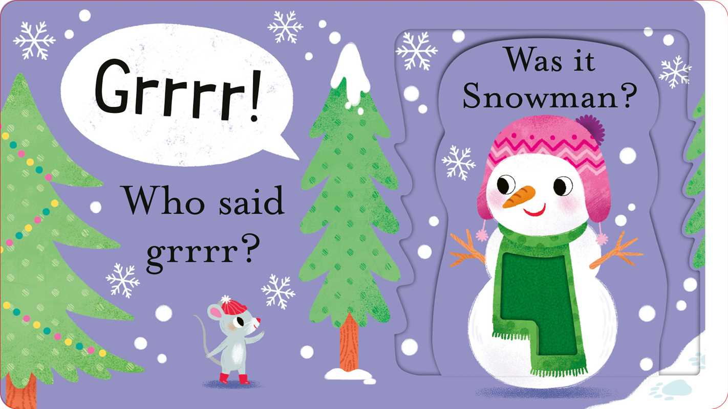 Who Said Merry Christmas? Board Book