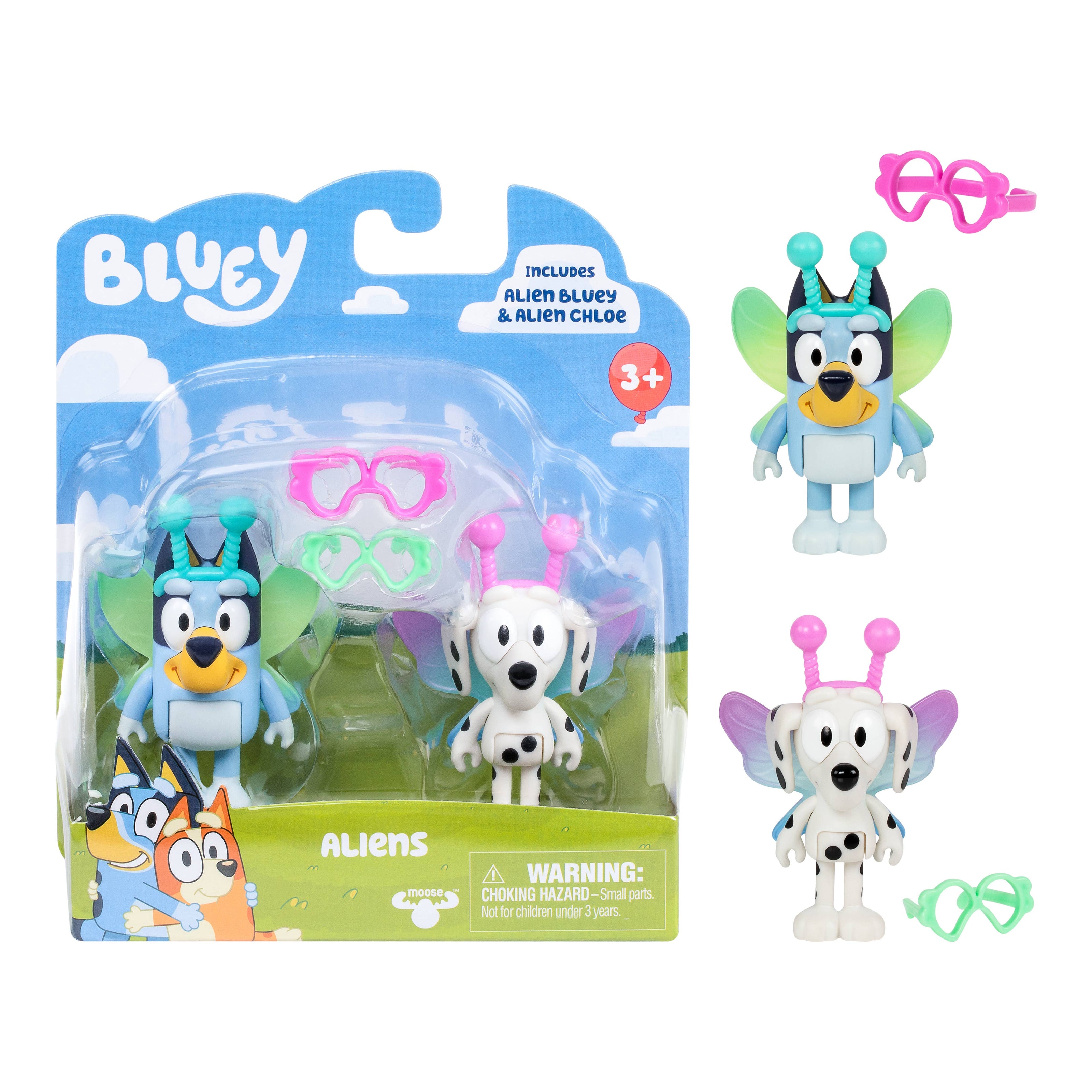 Bluey Figure Bluey & Bandit Toy