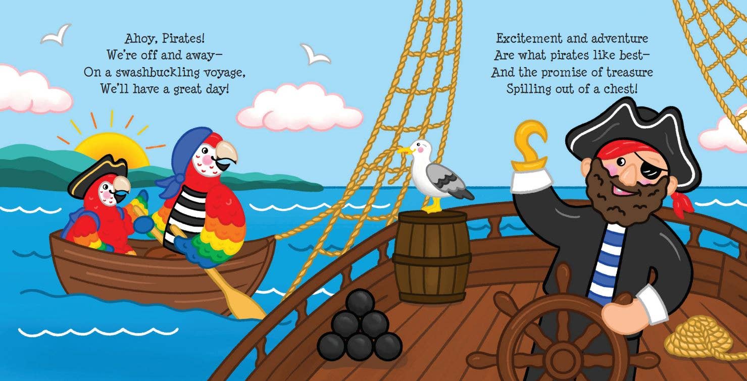 Hello, Pirates! Board Book