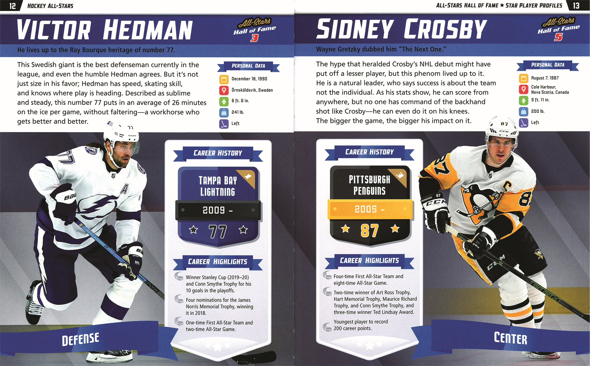 Hockey All-Stars Paperback Book