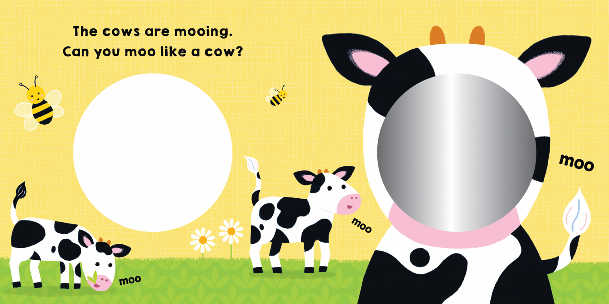 Mirror, Mirror: Farm Animals Board Book