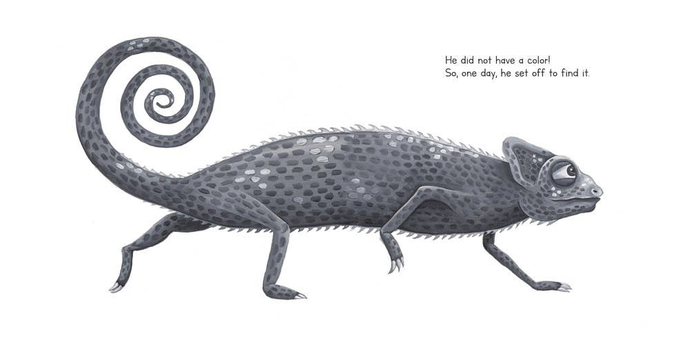 The Chameleon's True Colors Hardcover Book