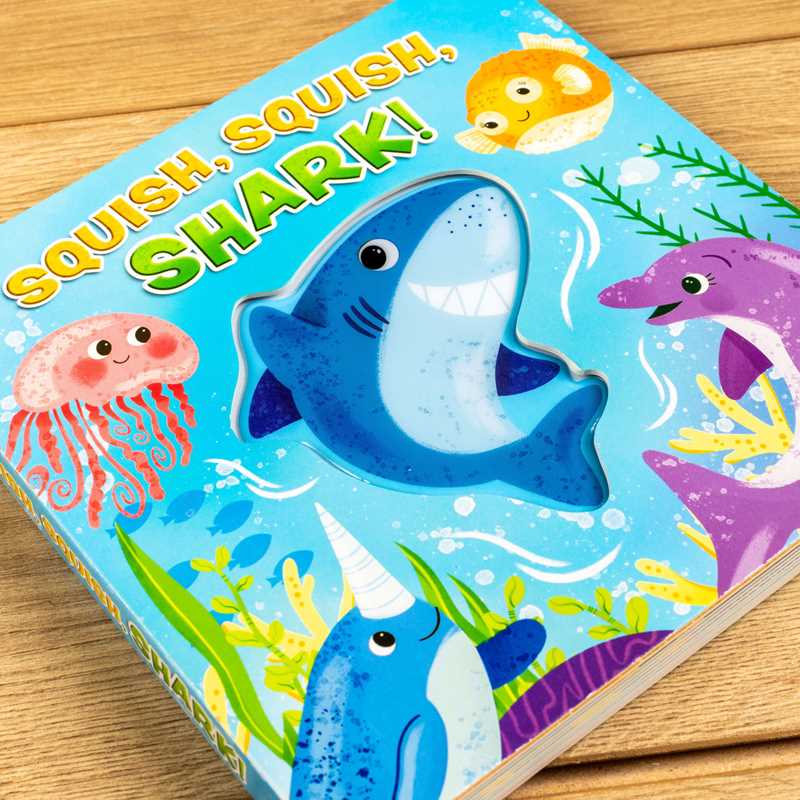 Squish, Squish Shark! Board Book