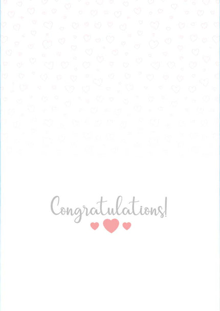 Baby Note Cards - Hello Baby - Embossed