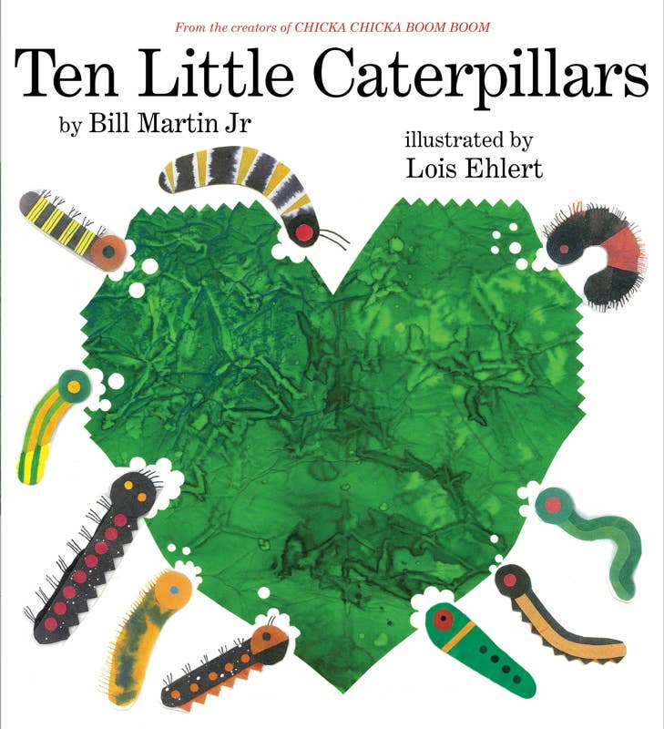 Ten Little Caterpillars Hardcover Book