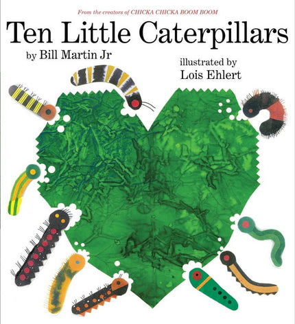 Ten Little Caterpillars Hardcover Book