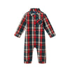 Infant Plaid Shirtall | Red