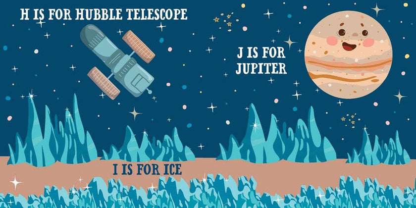 S is for Space Board Book