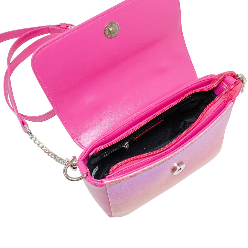 Shiny Baguette Heart Handbag